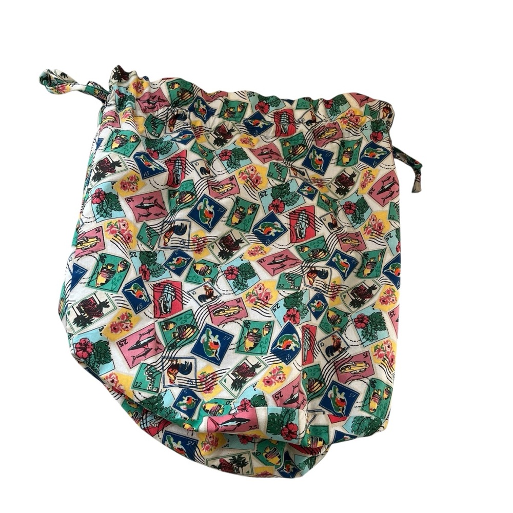 Vera Bradley Mini Ditty Cuban Stamps travel set 2 pieces - Picture 5 of 16